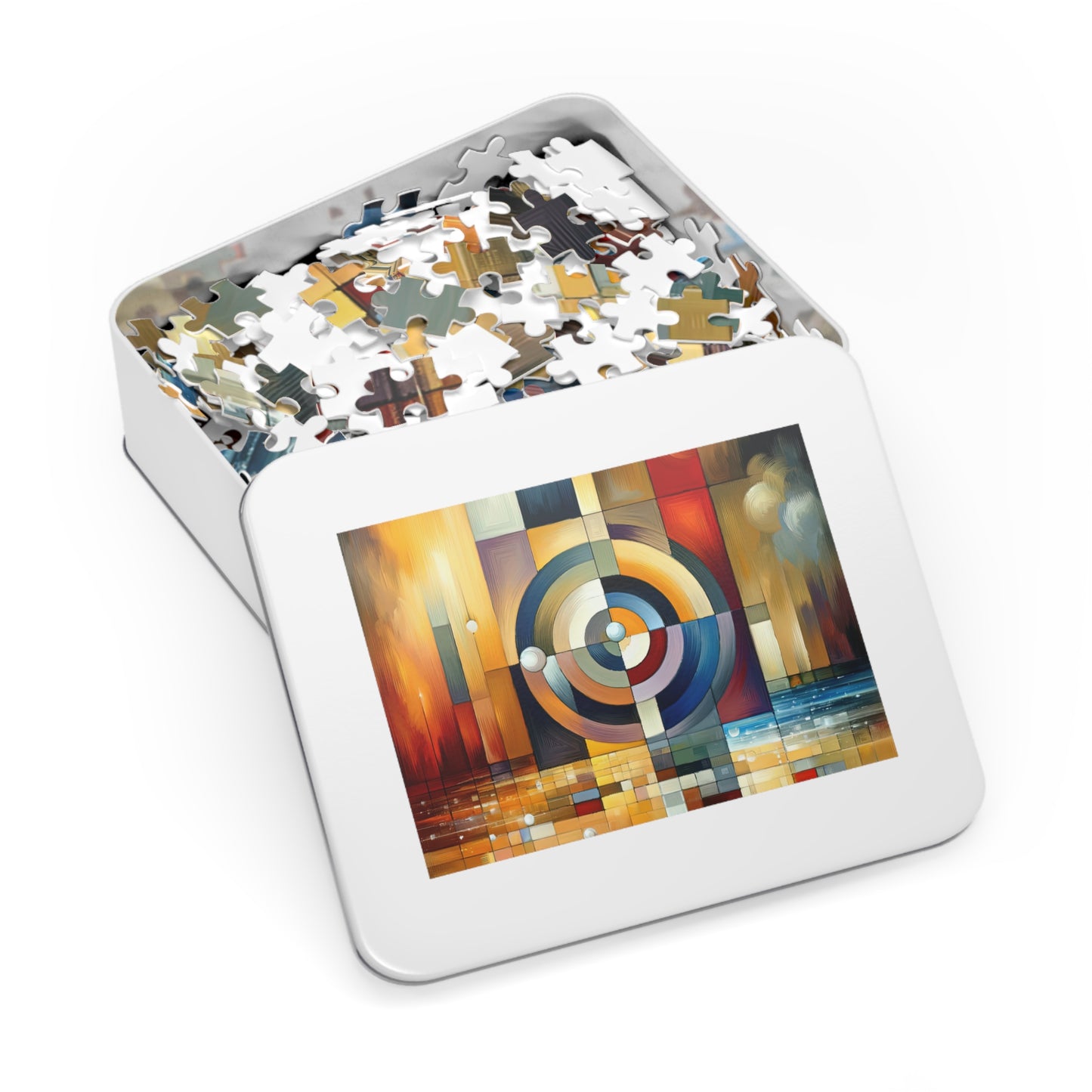 Oneness Through Tachism Jigsaw Puzzle (30, 110, 252, 500,1000-Piece)