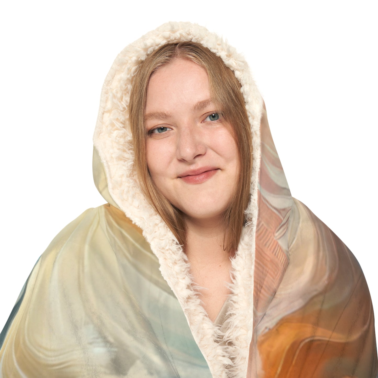 Transformative Tachism Emergence Snuggle Blanket