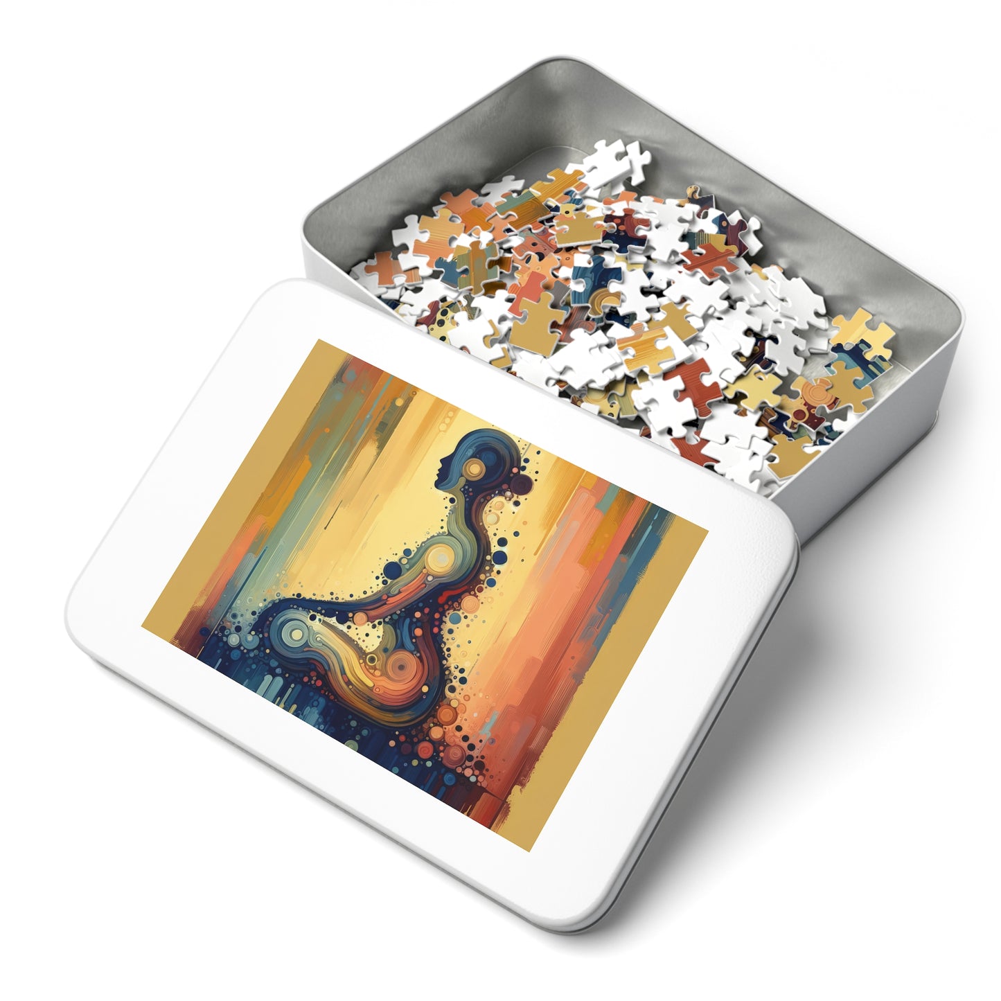 Patience Essence Tachism Jigsaw Puzzle (30, 110, 252, 500,1000-Piece)