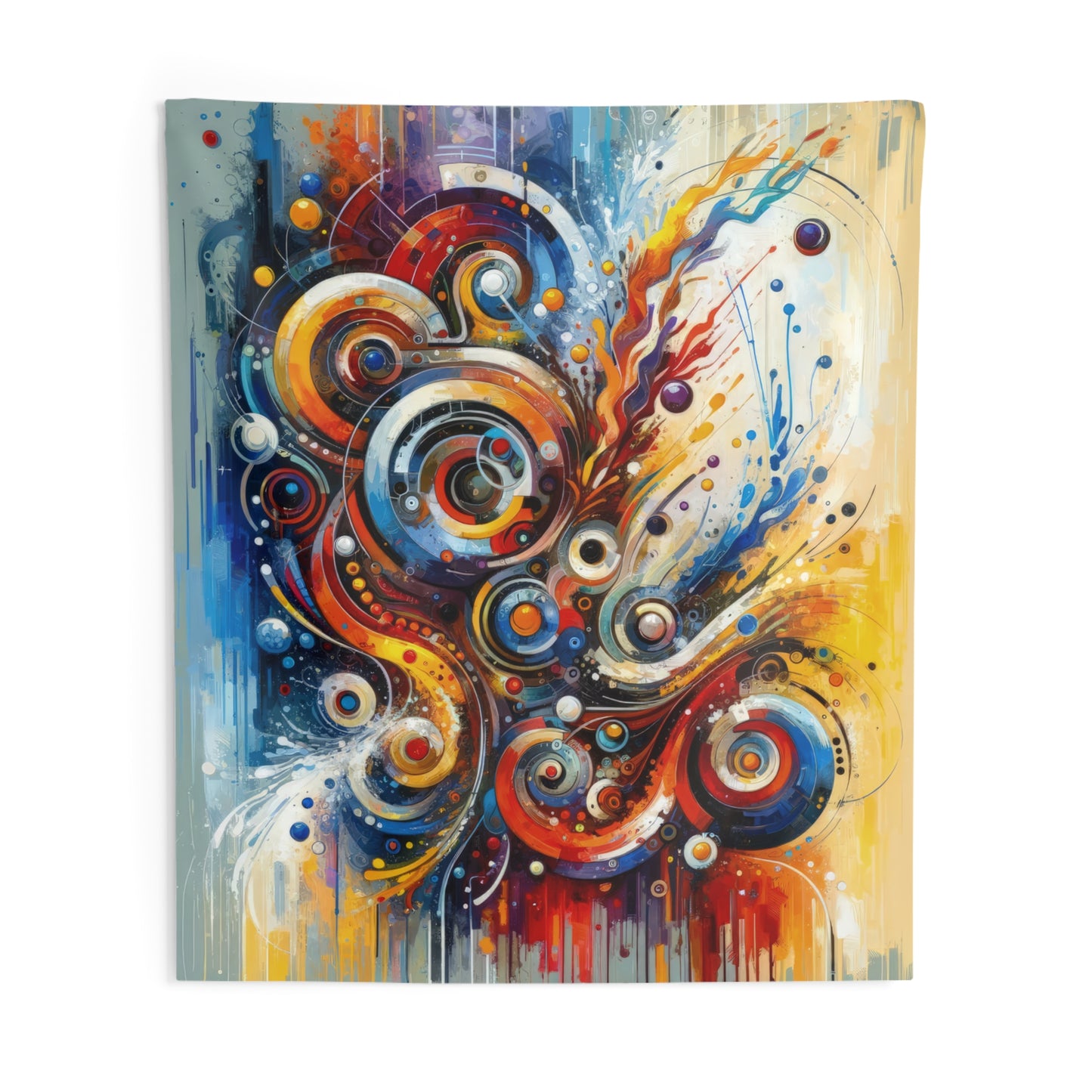 Harmonic Abstract Synergy Indoor Wall Tapestries