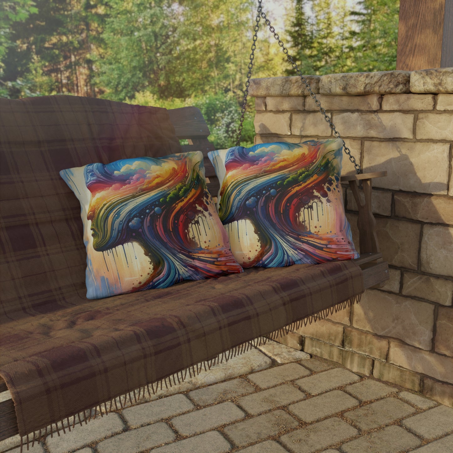 Sovereign Self Journey Outdoor Pillows
