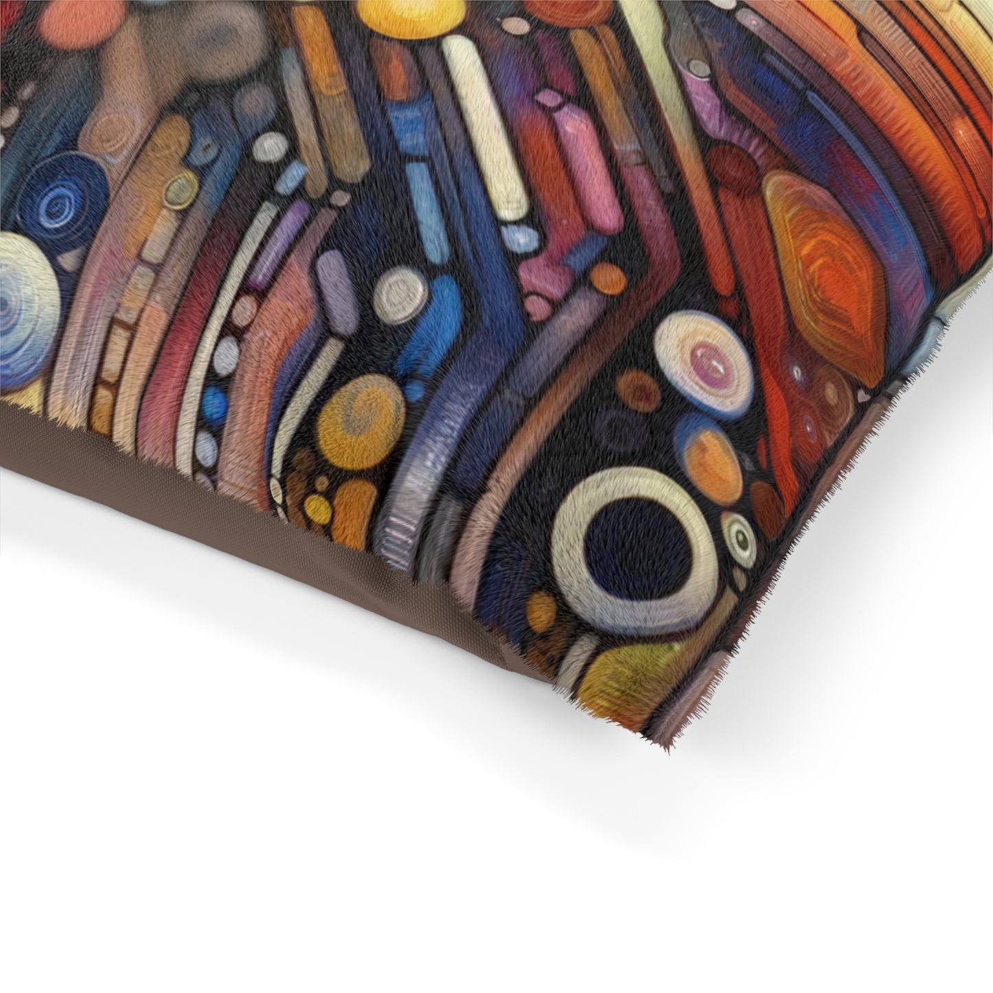 Digital Rhythm Tapestry Pet Bed