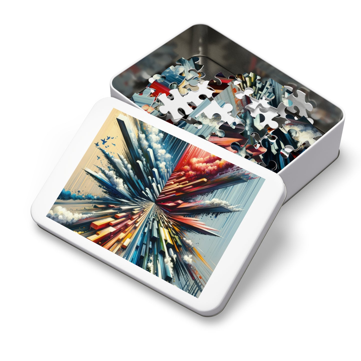 Rapid Perspective Shift Jigsaw Puzzle (30, 110, 252, 500,1000-Piece)