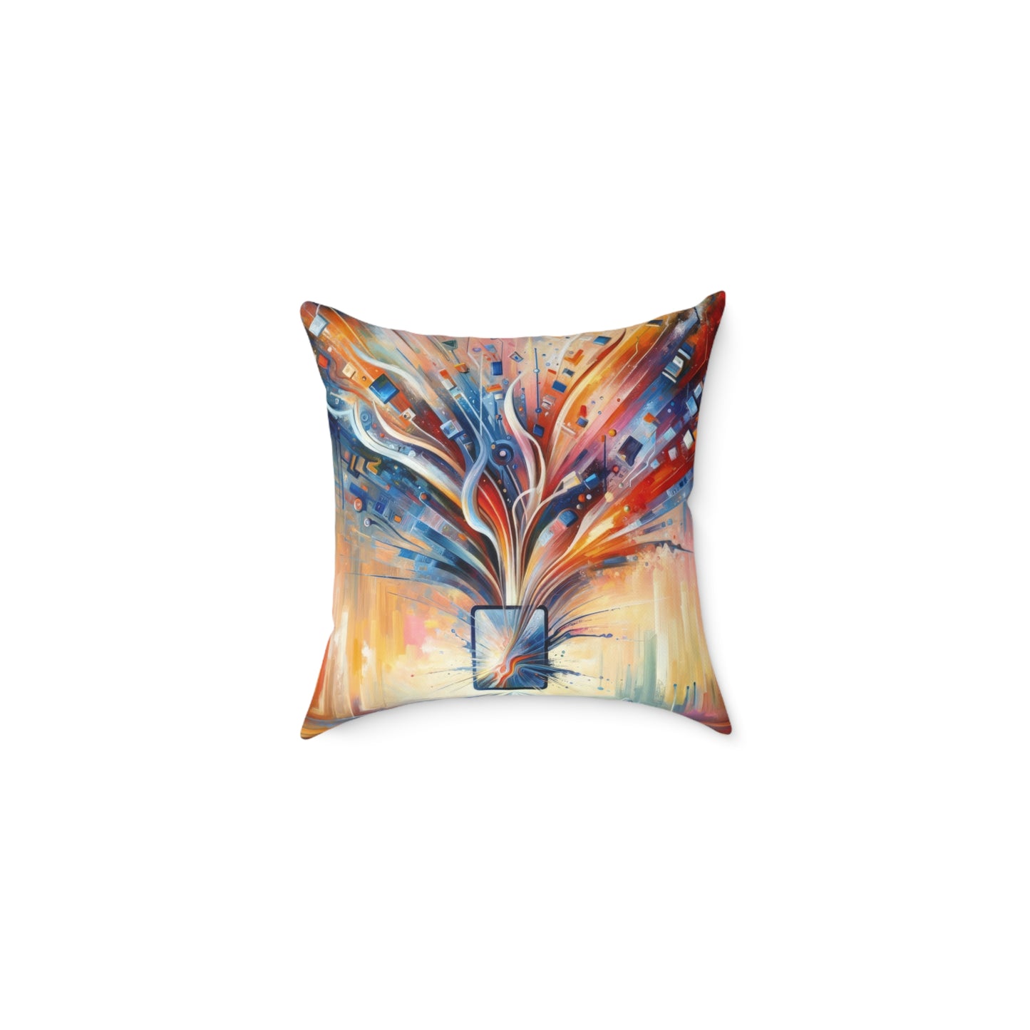 Empowerment Through Technology Spun Polyester Pillow