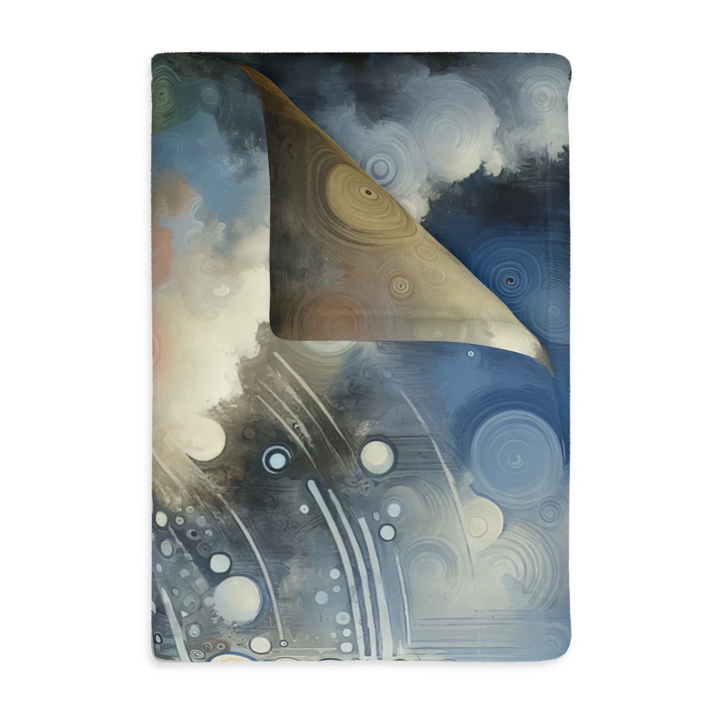 Mindful Transformation Profundity Velveteen Microfiber Blanket (Two-sided print)