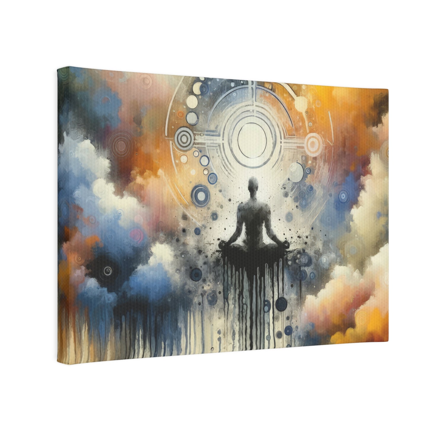 Mindful Transformation Profundity Canvas Photo Tile