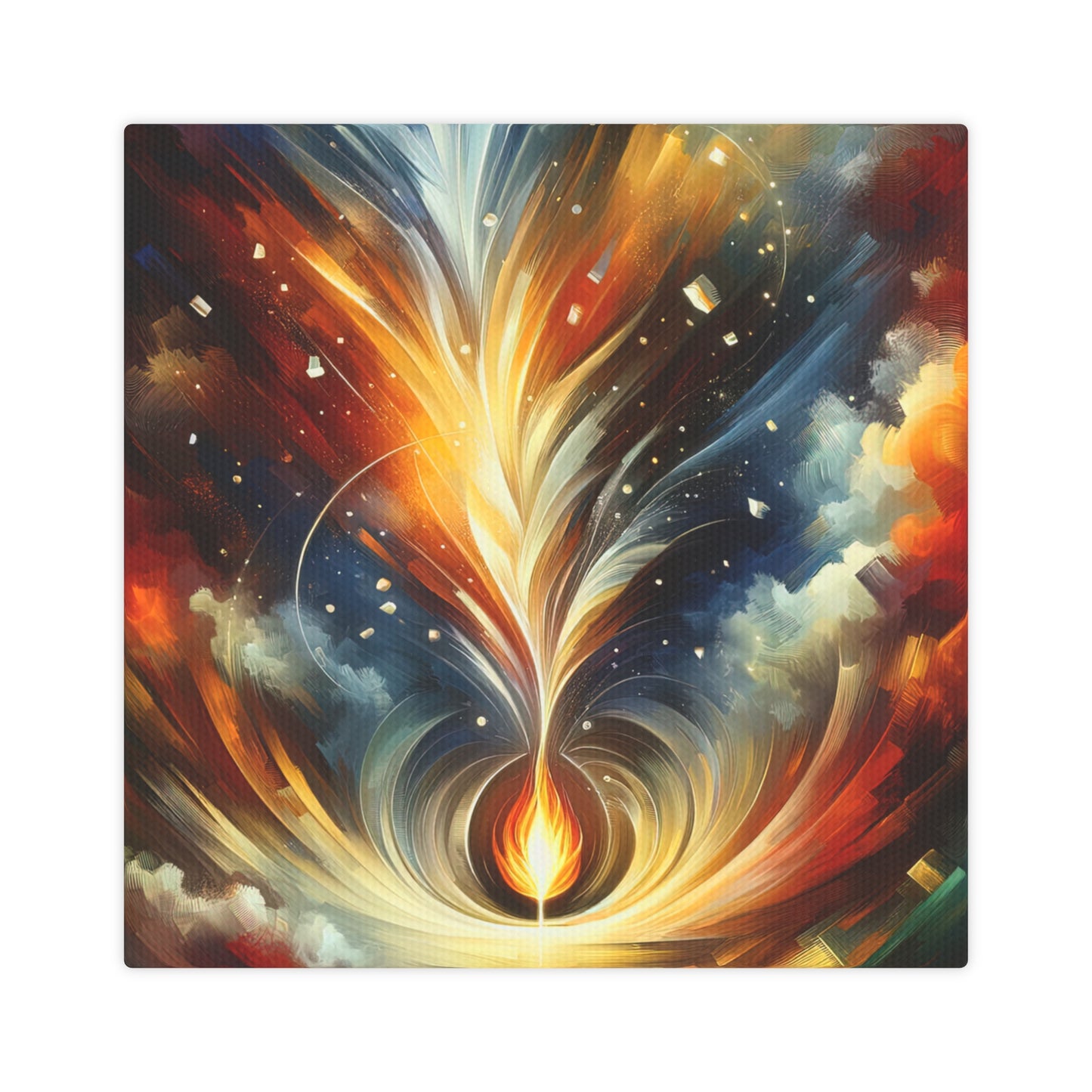 Igniting Transformational Currents Canvas Photo Tile
