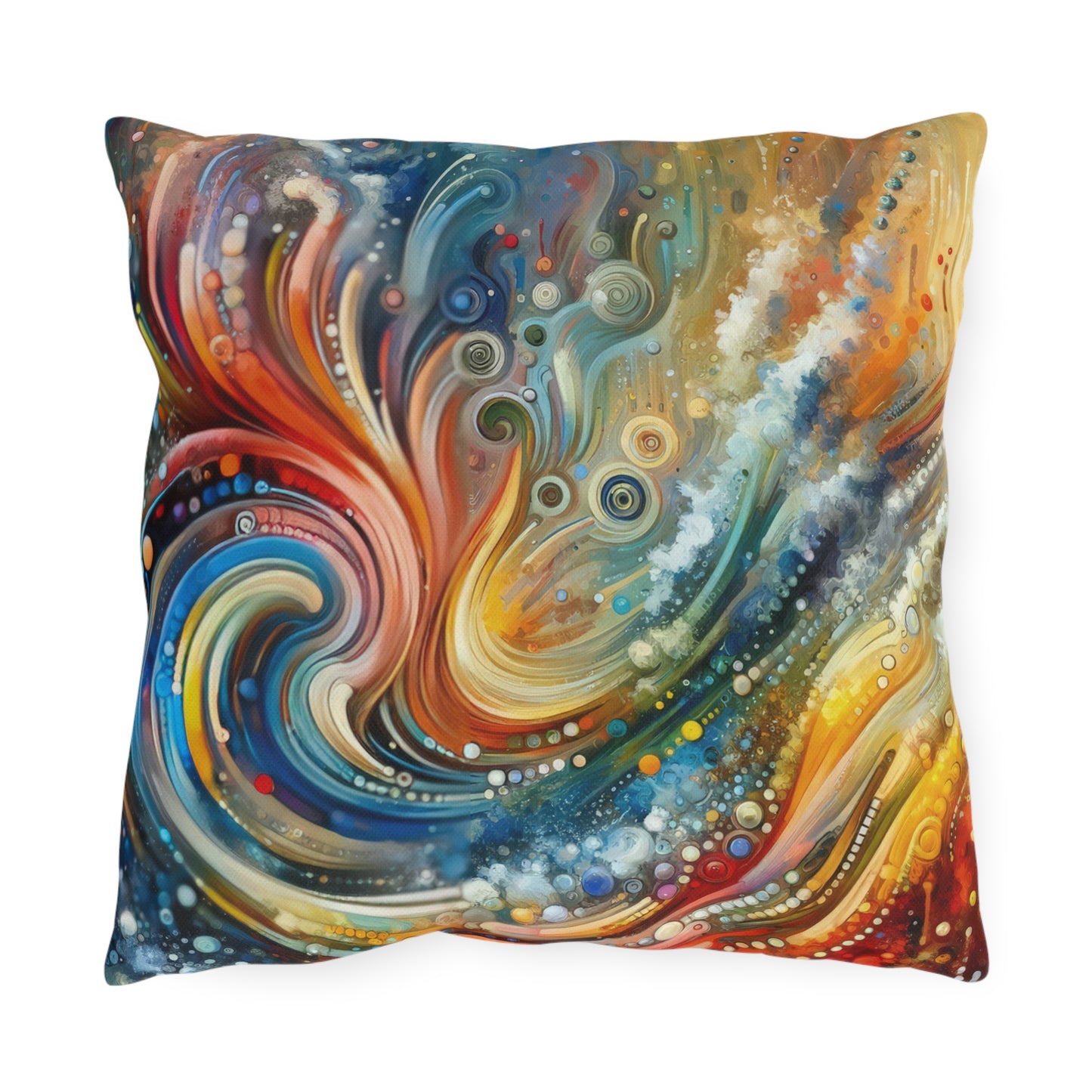 Dynamic Unity Tapestry Outdoor Pillows