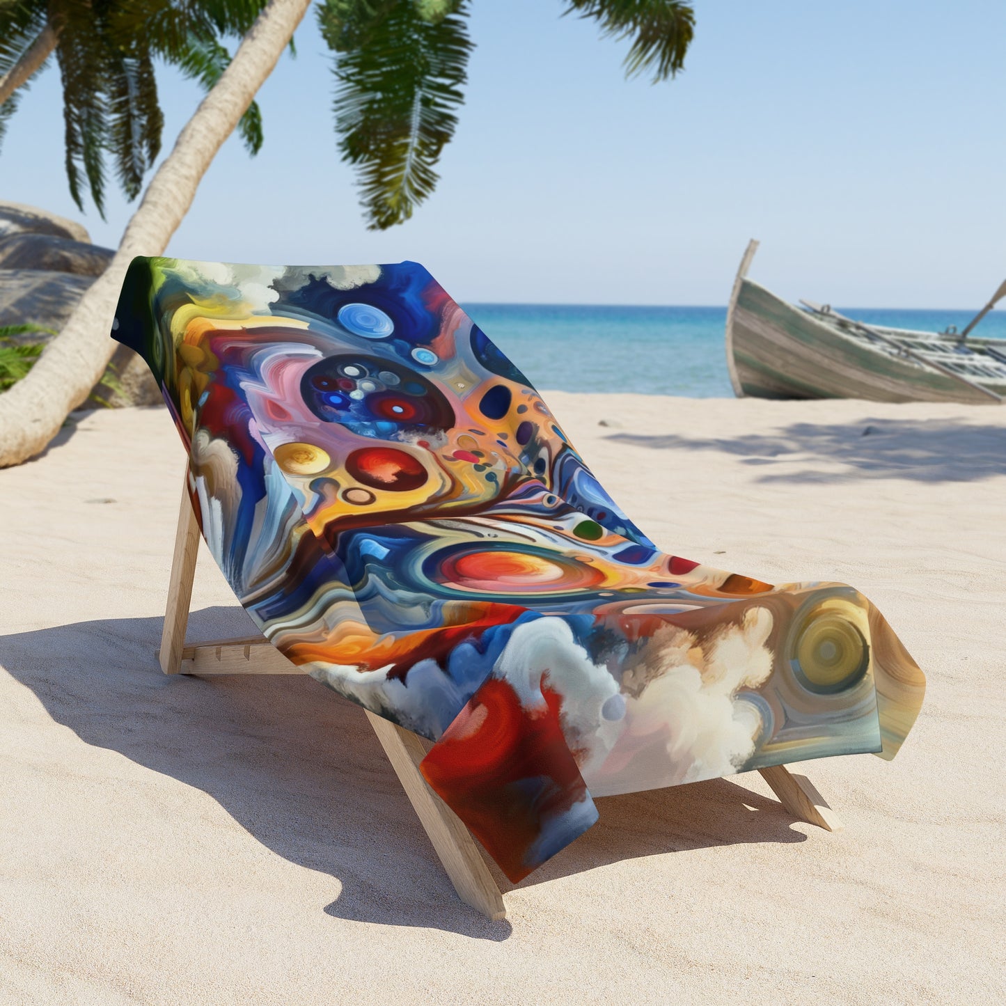 Inner Growth Essence Beach Towel