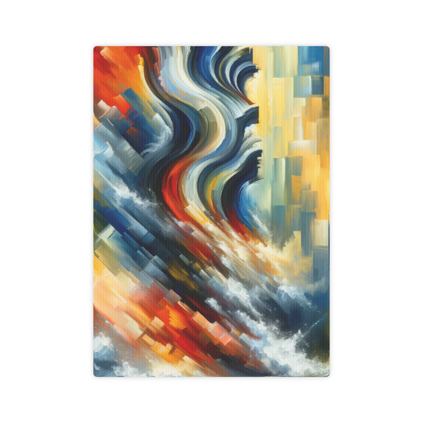 Persistence Force Abstract Canvas Photo Tile
