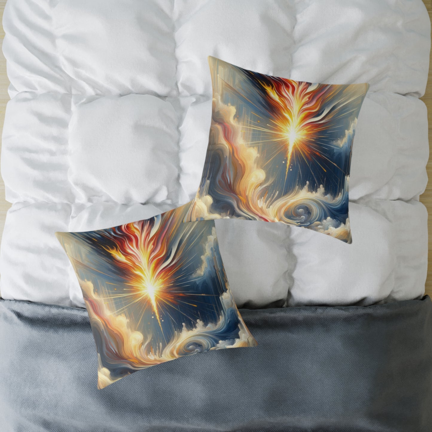 Ignite Spark Transformation Spun Polyester Pillow