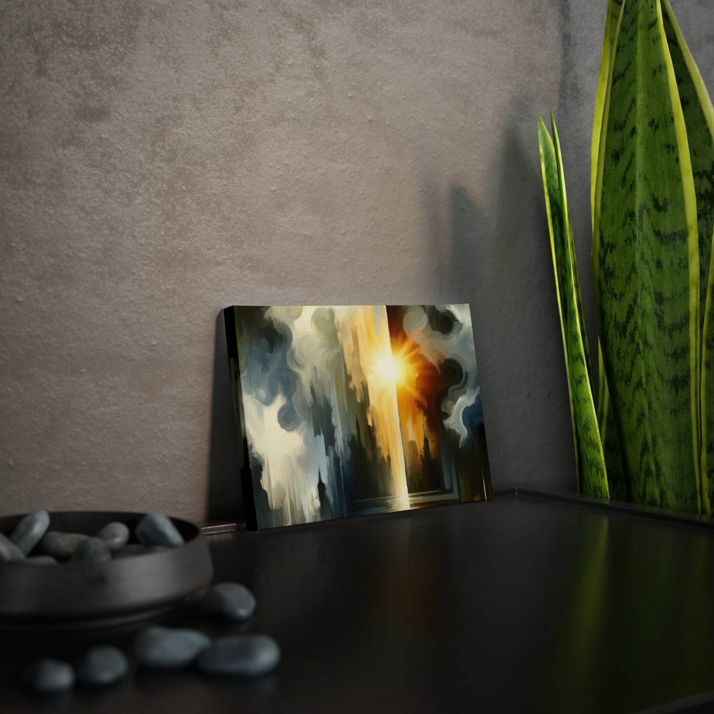 Dawn Dispels Darkness Canvas Photo Tile