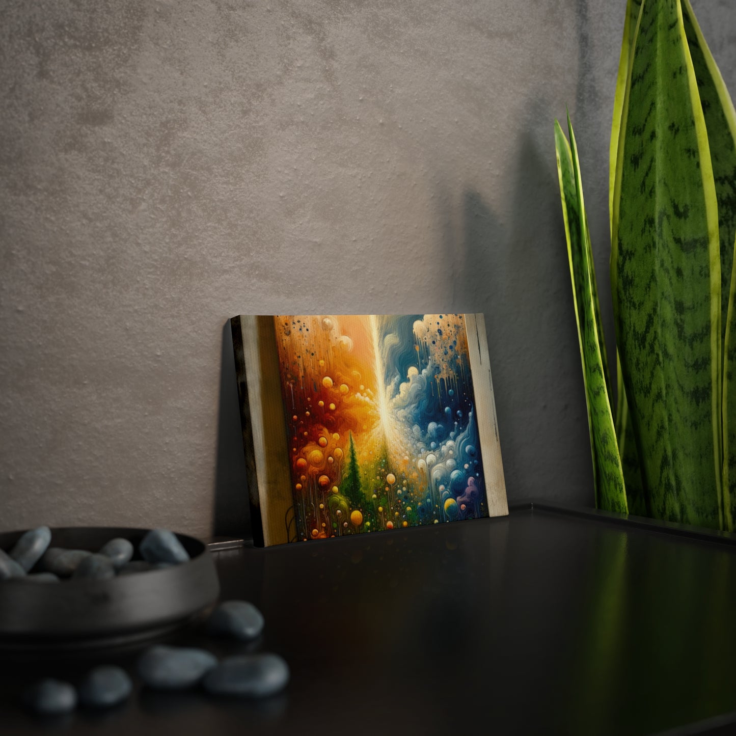 Disconnecting Harmonious Reconnection Canvas Photo Tile