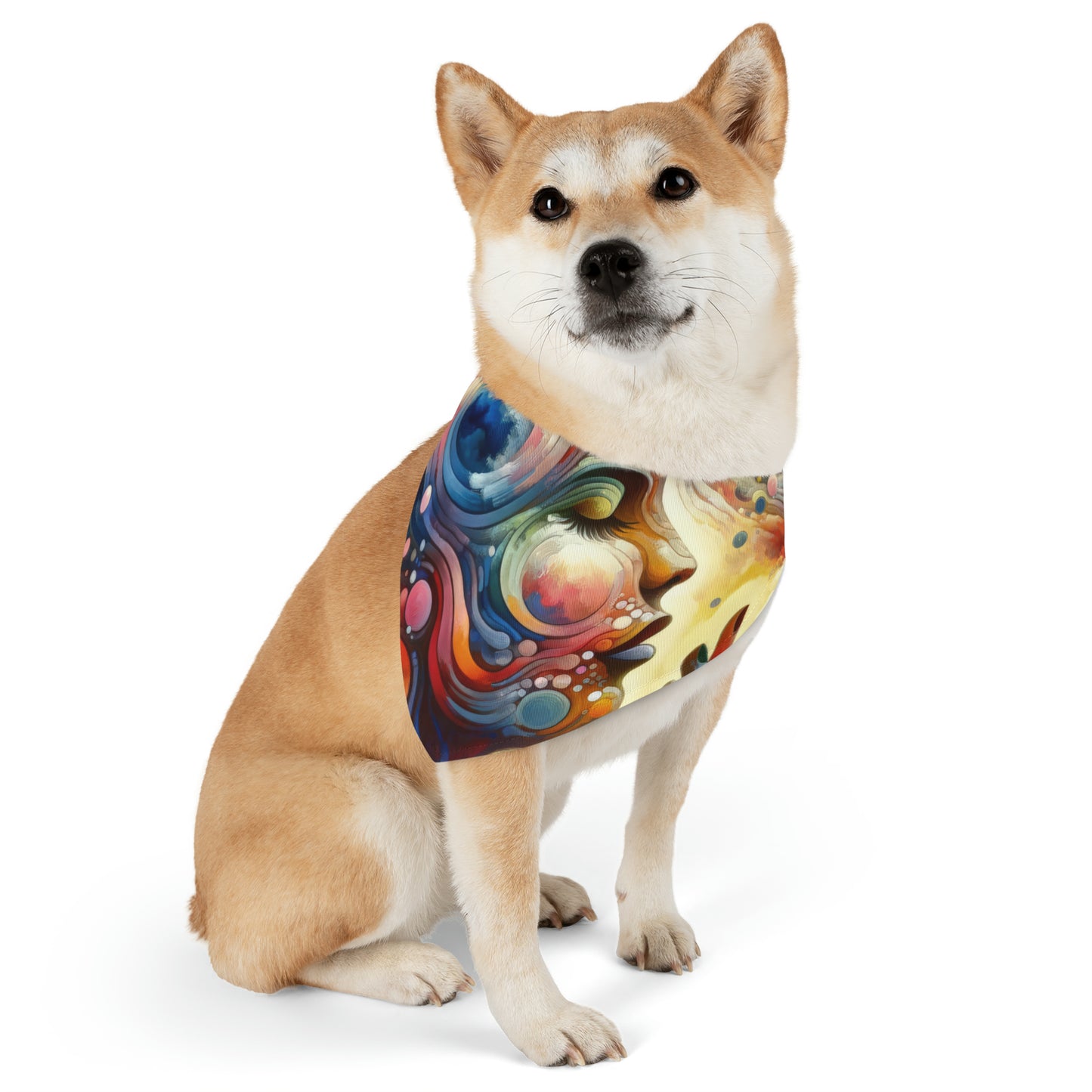 Mindful Melody Harmony Pet Bandana Collar