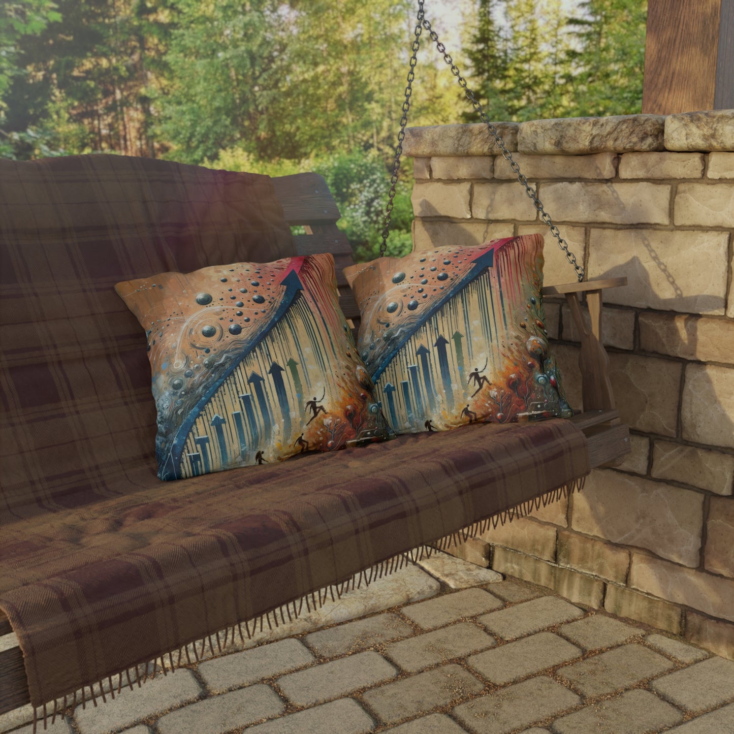 Micro Mastery Ascension Outdoor Pillows