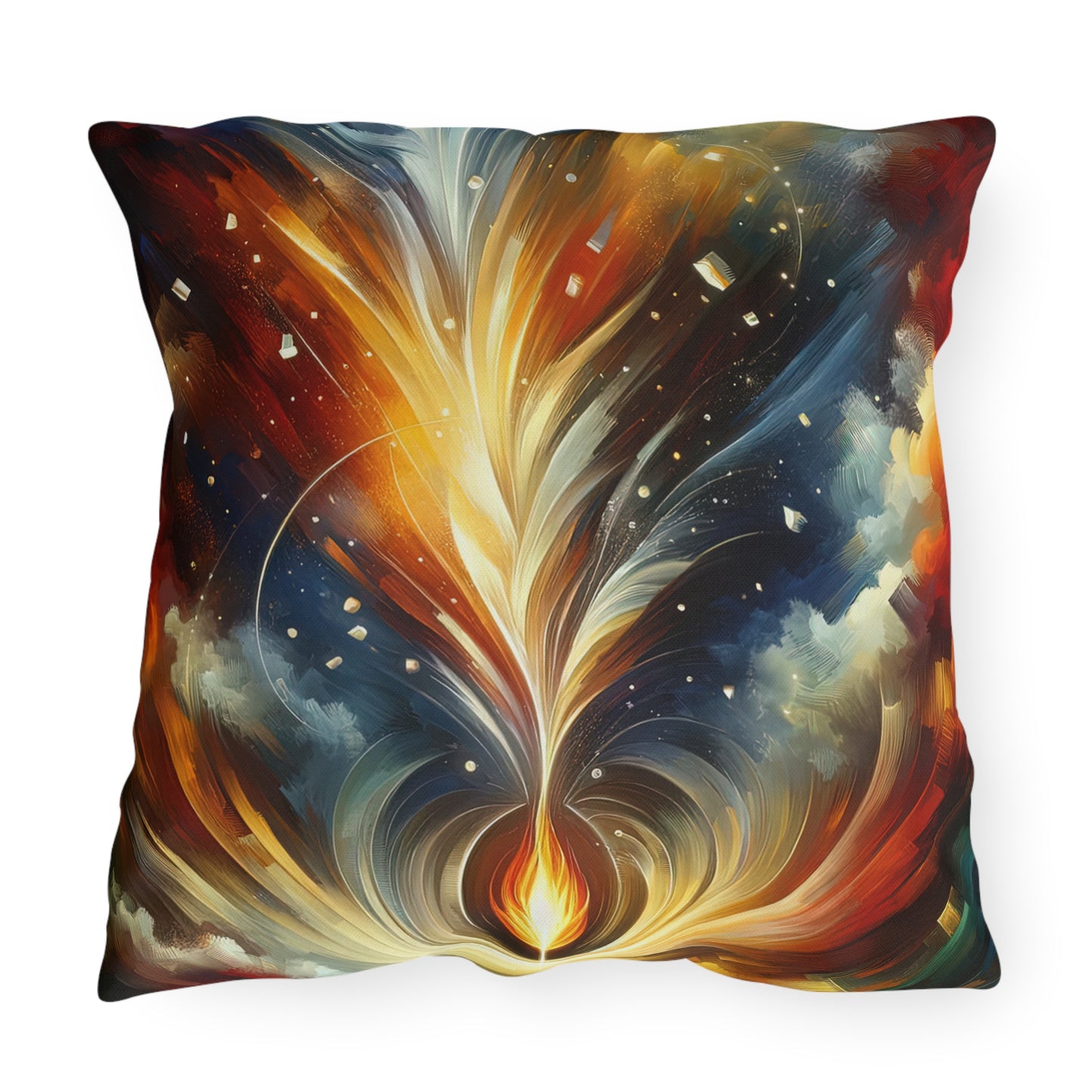 Igniting Transformational Currents Outdoor Pillows
