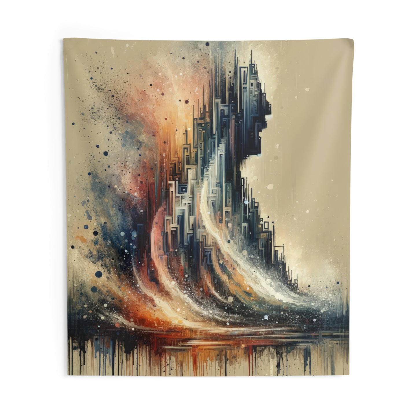 Enduring Echoes Resonance Indoor Wall Tapestries