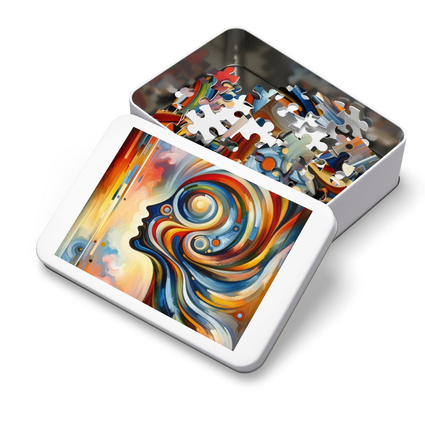 Transformative Harmonic Tachism Jigsaw Puzzle (30, 110, 252, 500,1000-Piece)