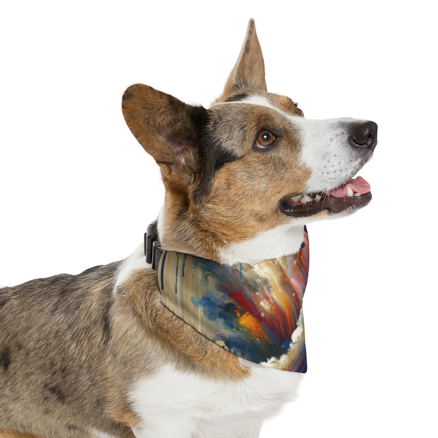 Grandiose Transformation Tachism Pet Bandana Collar