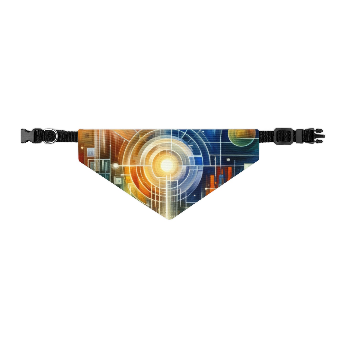 Mindful Megabyte Convergence Pet Bandana Collar