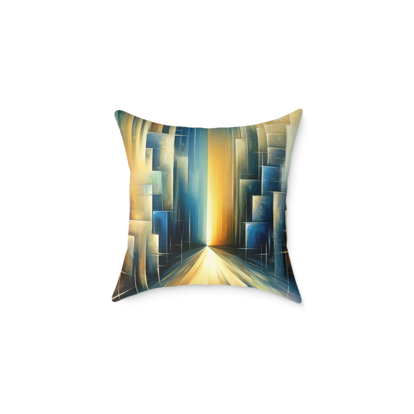 Echoes Dissolving Light Spun Polyester Pillow
