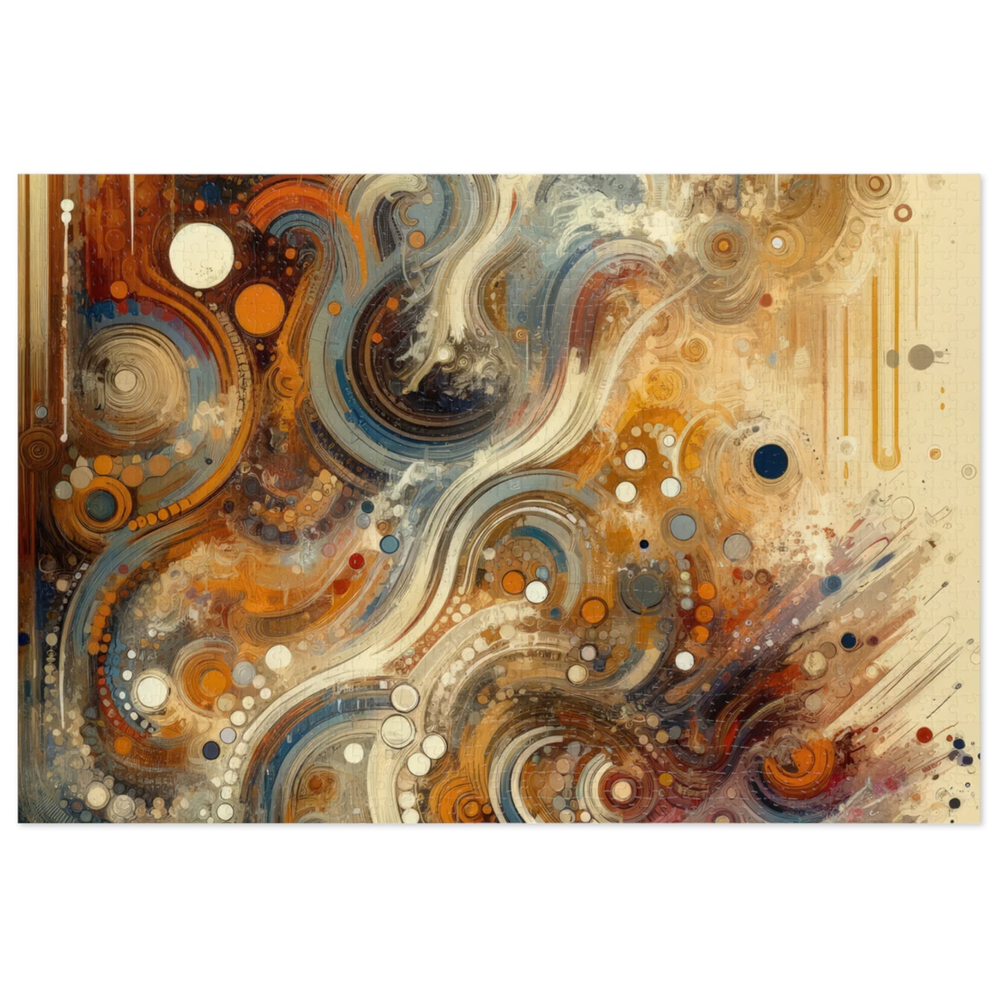 Dynamic Cultural Mosaic Jigsaw Puzzle (30, 110, 252, 500,1000-Piece)