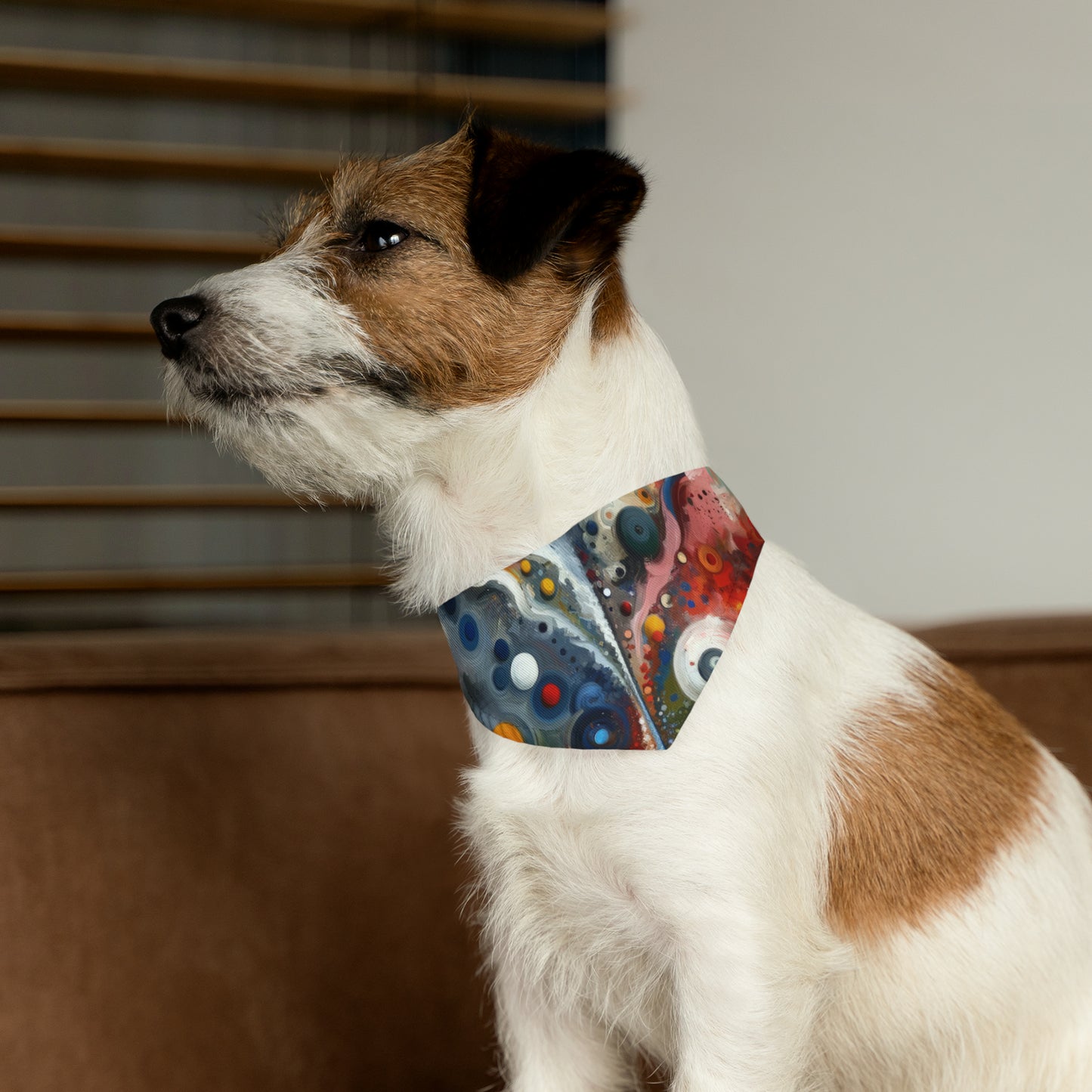 Unity Duality Abstraction Pet Bandana Collar