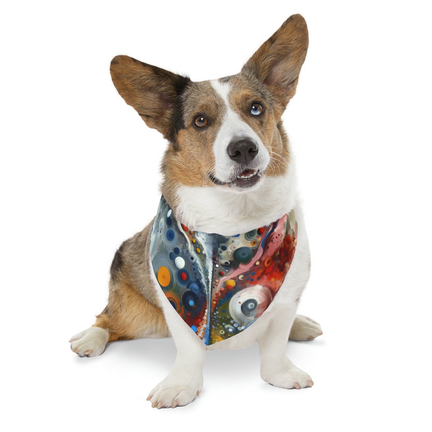 Unity Duality Abstraction Pet Bandana Collar