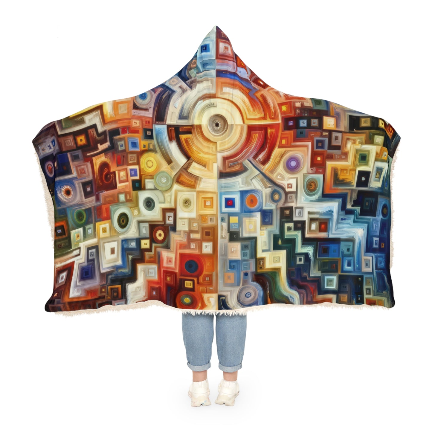 Essence Kaleidoscope Tapestry Snuggle Blanket