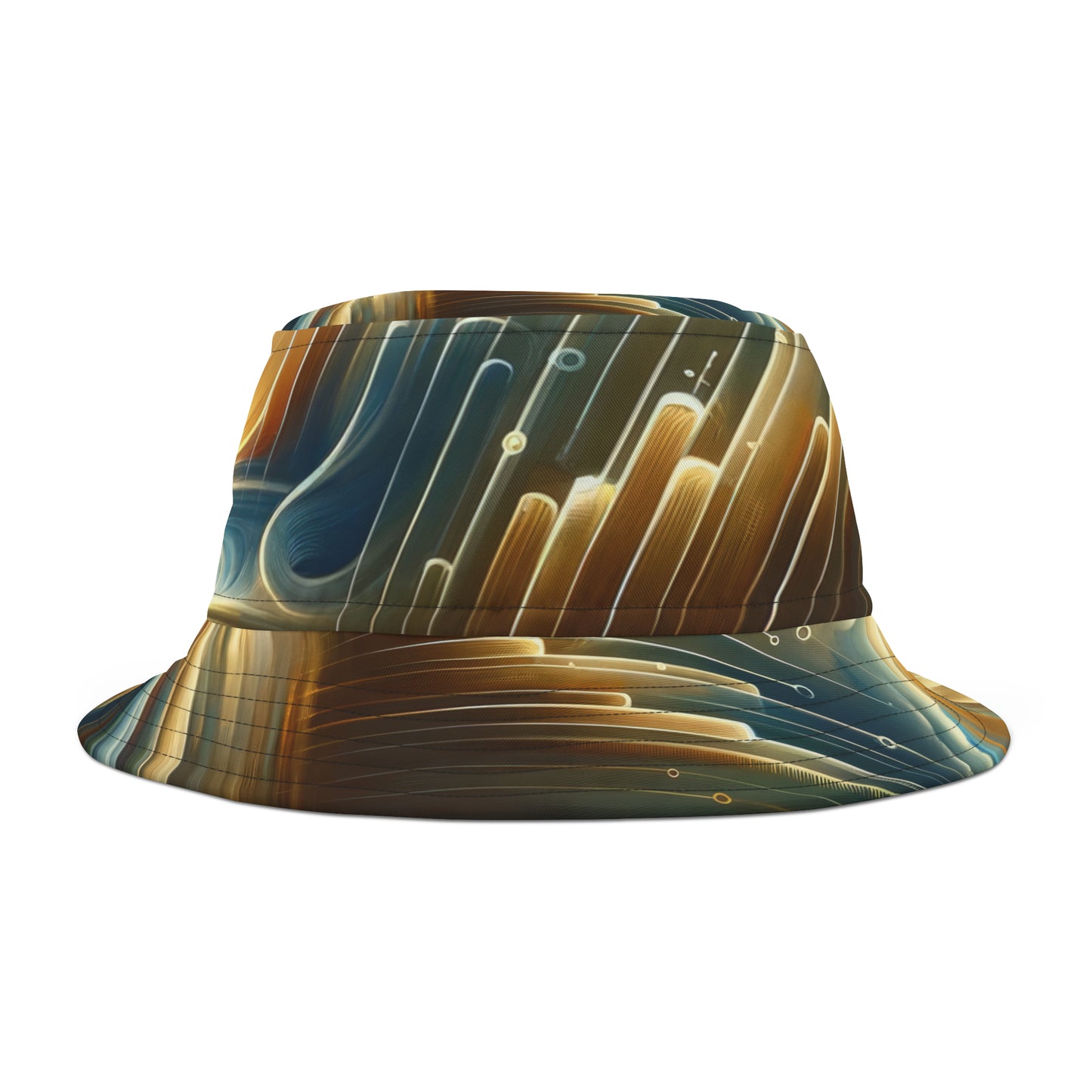 Frequency Shift Evocative Bucket Hat (AOP)