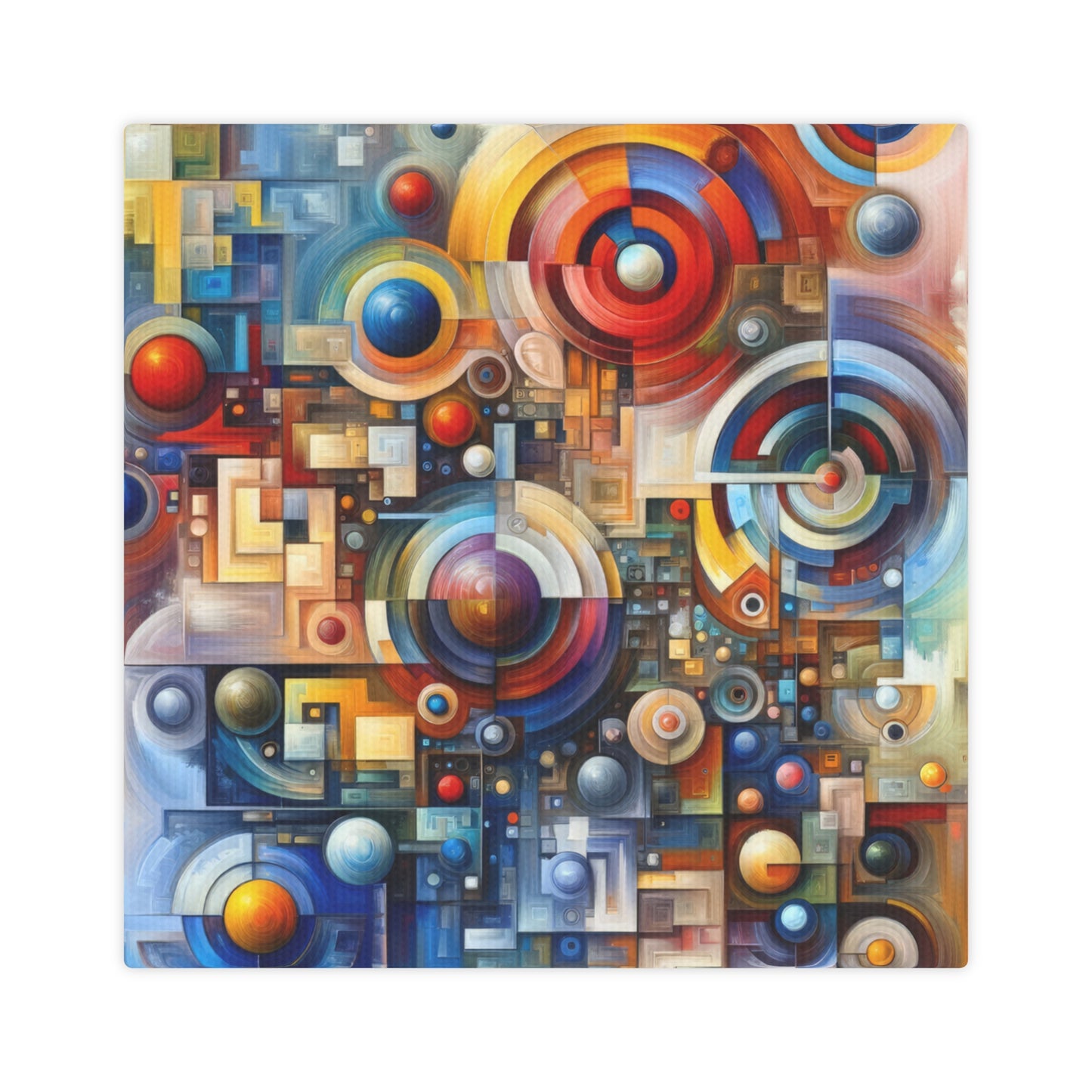 Coexistence Harmony Code Canvas Photo Tile