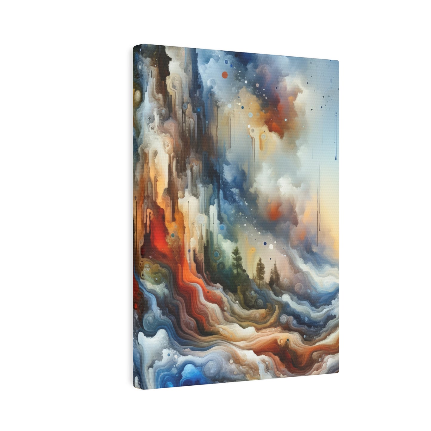 Inner Journey Abstract Canvas Photo Tile