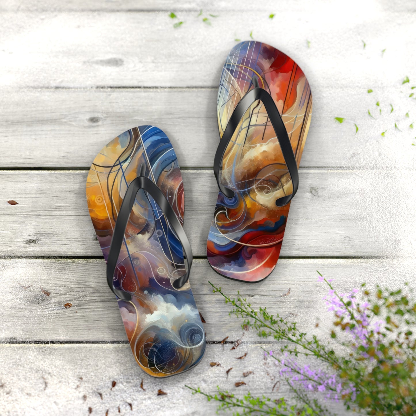 Presence Anchored Tachism Flip Flops