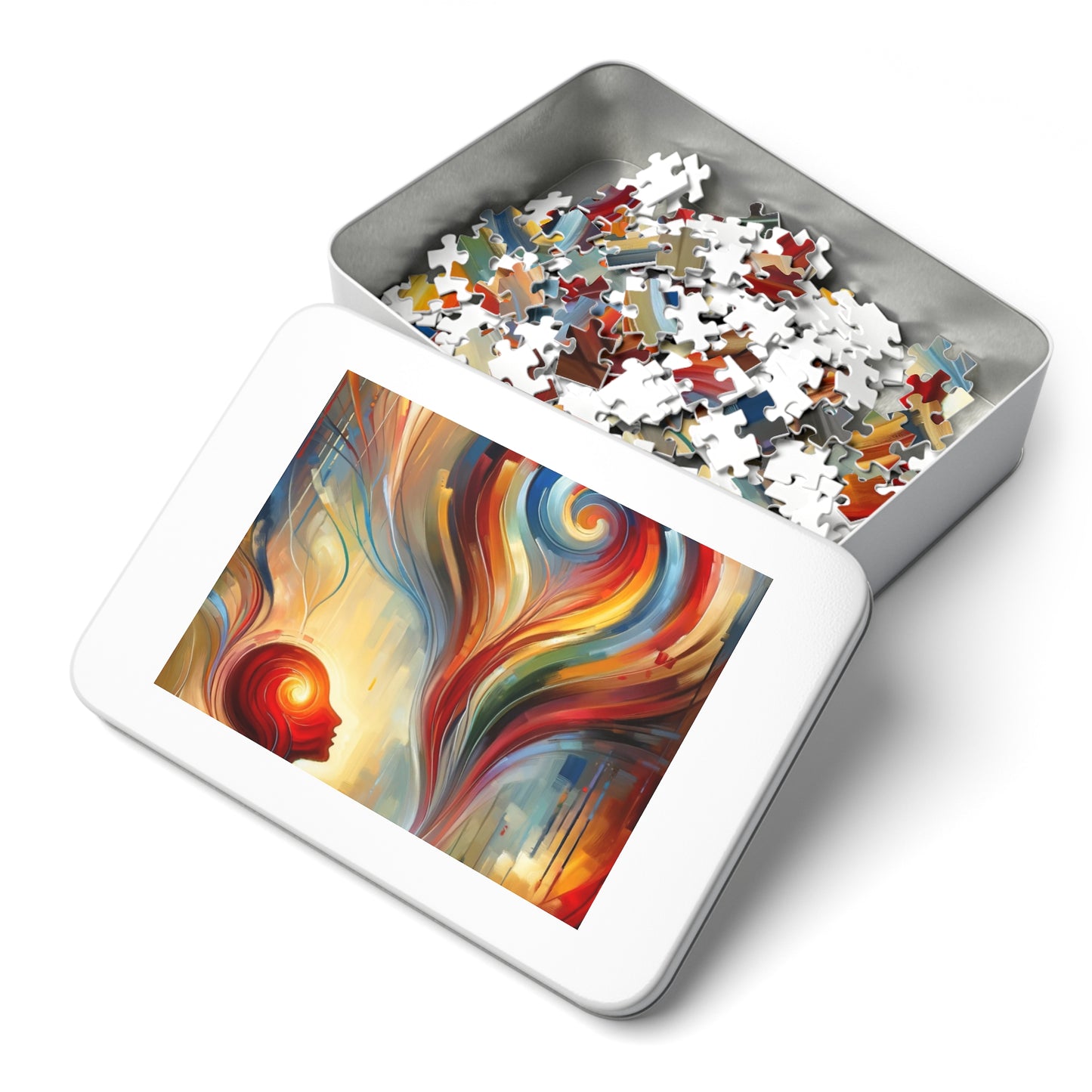 Empathetic Spiral Dialogue Jigsaw Puzzle (30, 110, 252, 500,1000-Piece)