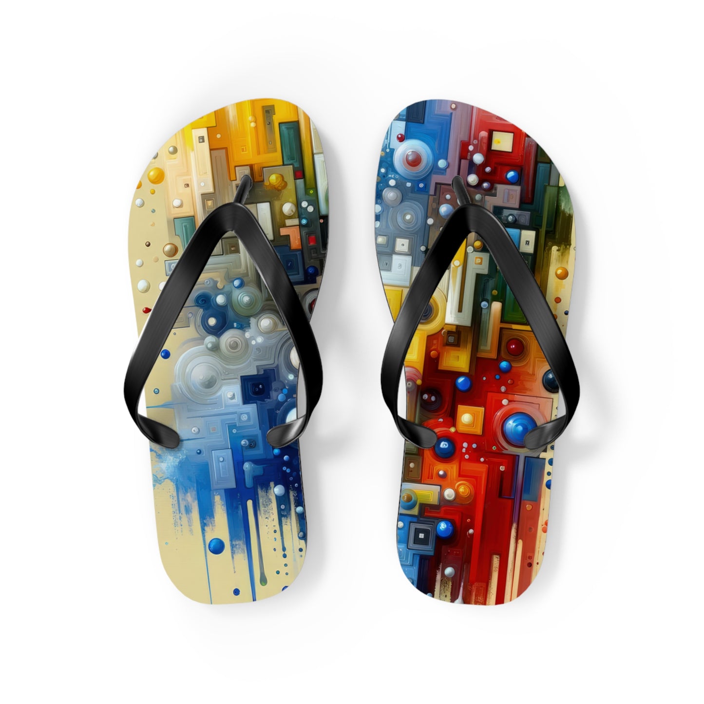 Connected Chromatic Tachism Flip Flops