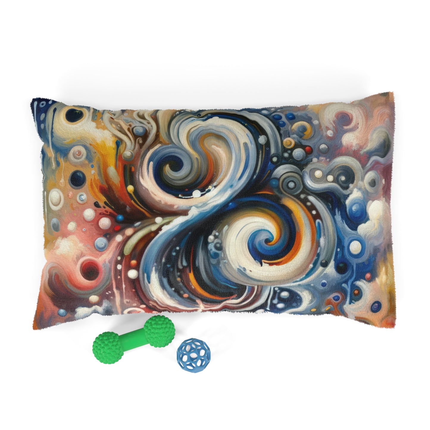 Paradoxical Embrace Tachism Pet Bed