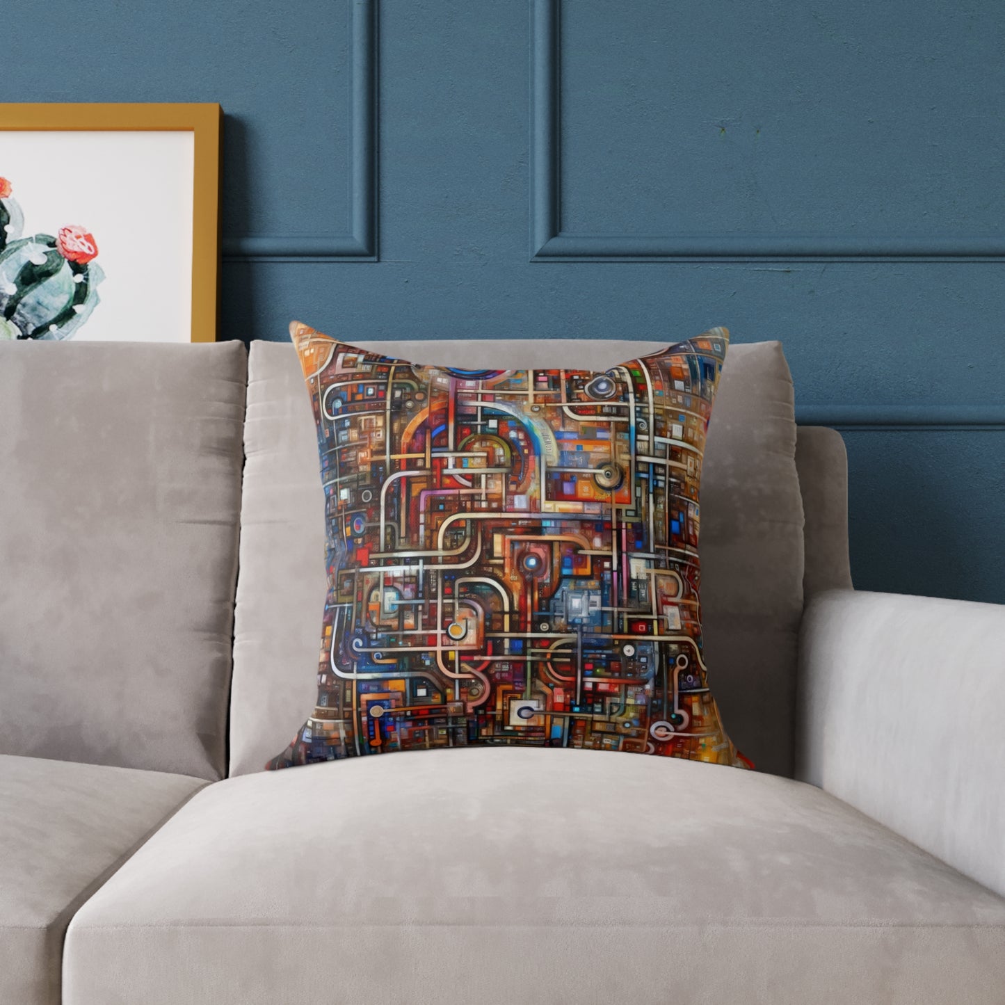 Grandest App Tapestry Spun Polyester Pillow
