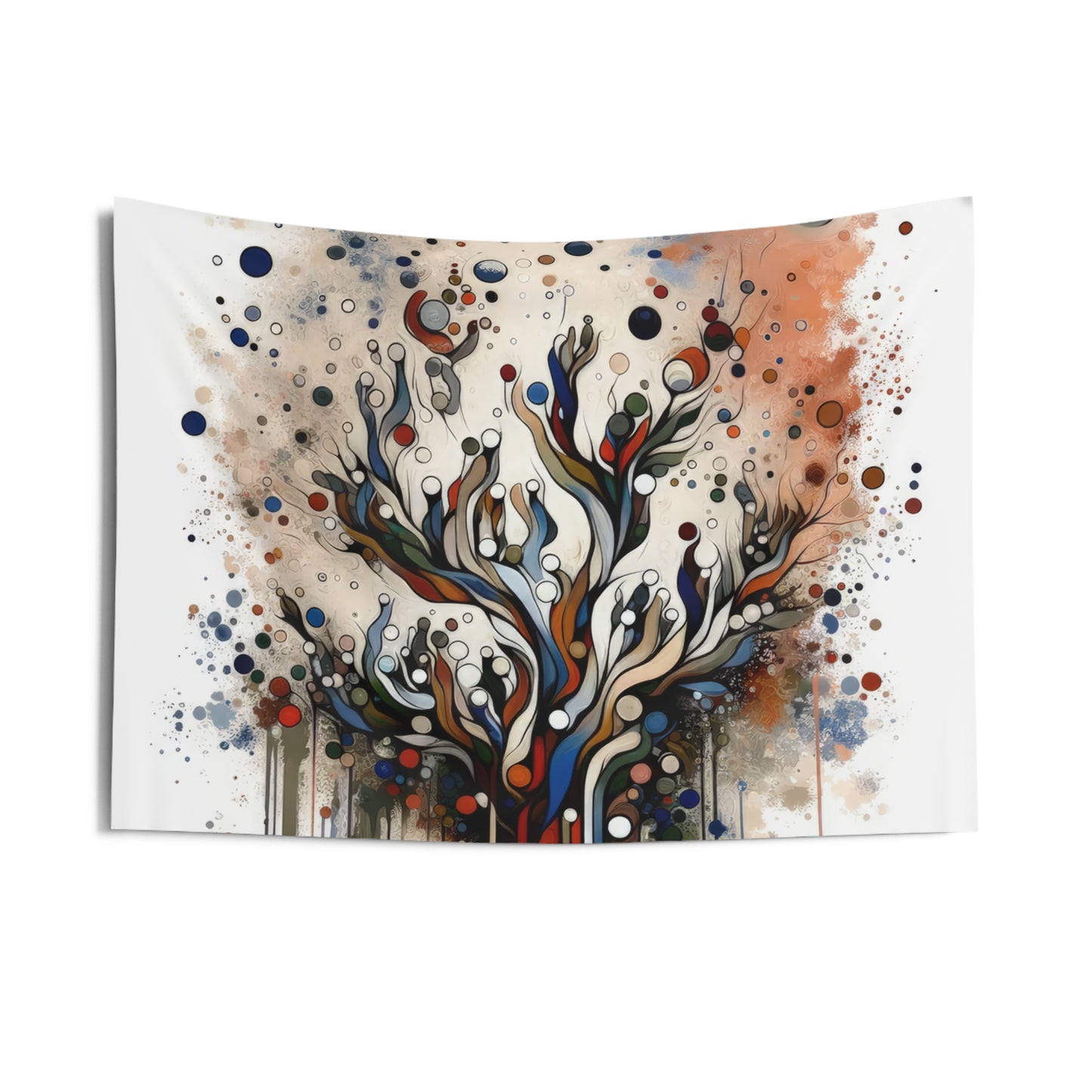 Intentional Unity Splashes Indoor Wall Tapestries