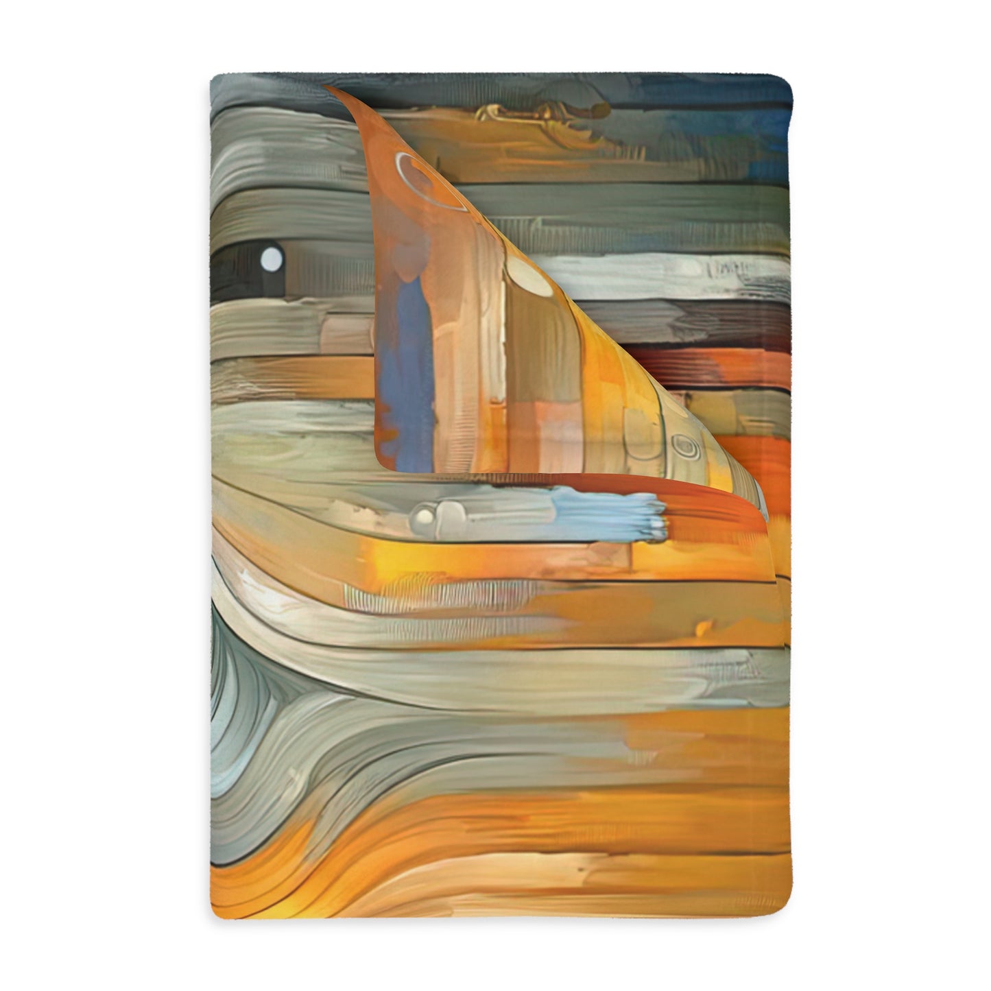 Self Embrace Benevolence Velveteen Microfiber Blanket (Two-sided print)