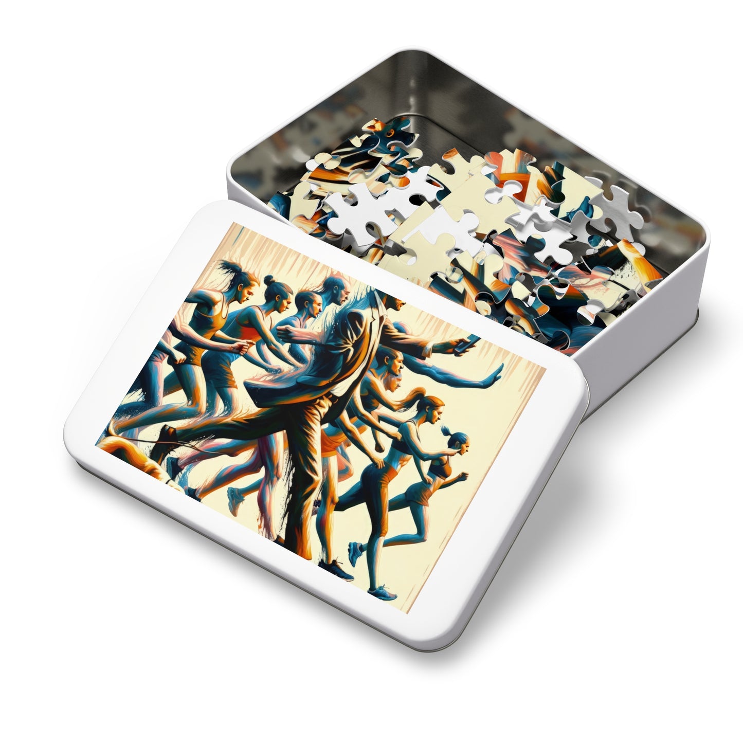 Urban Movement Disconnect Jigsaw Puzzle (30, 110, 252, 500,1000-Piece)