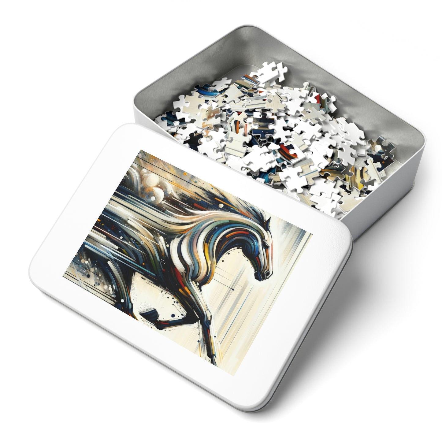 Hyperlinked Horsepower Gallop Jigsaw Puzzle (30, 110, 252, 500,1000-Piece)