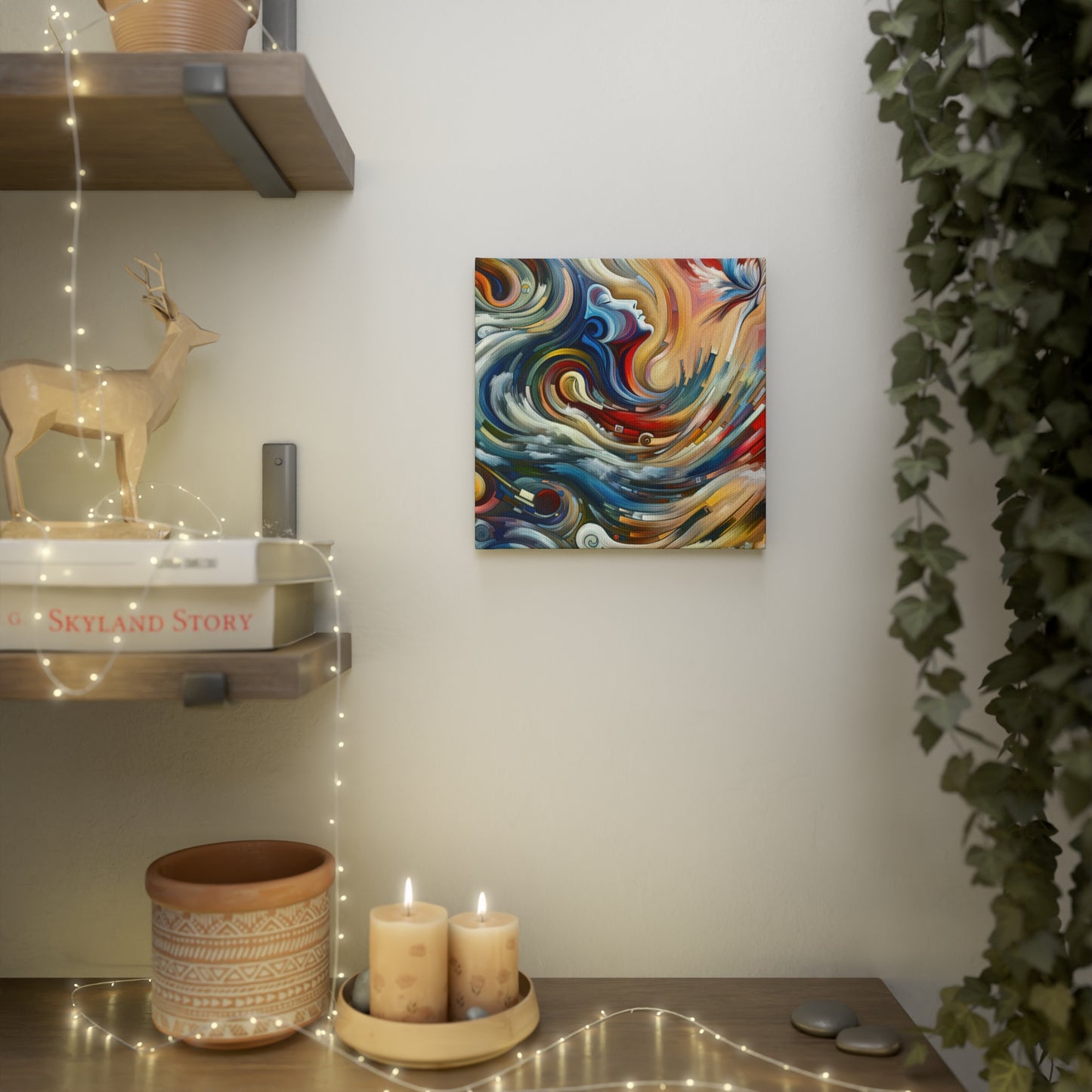 Gratitude Melodic Transformation Canvas Photo Tile