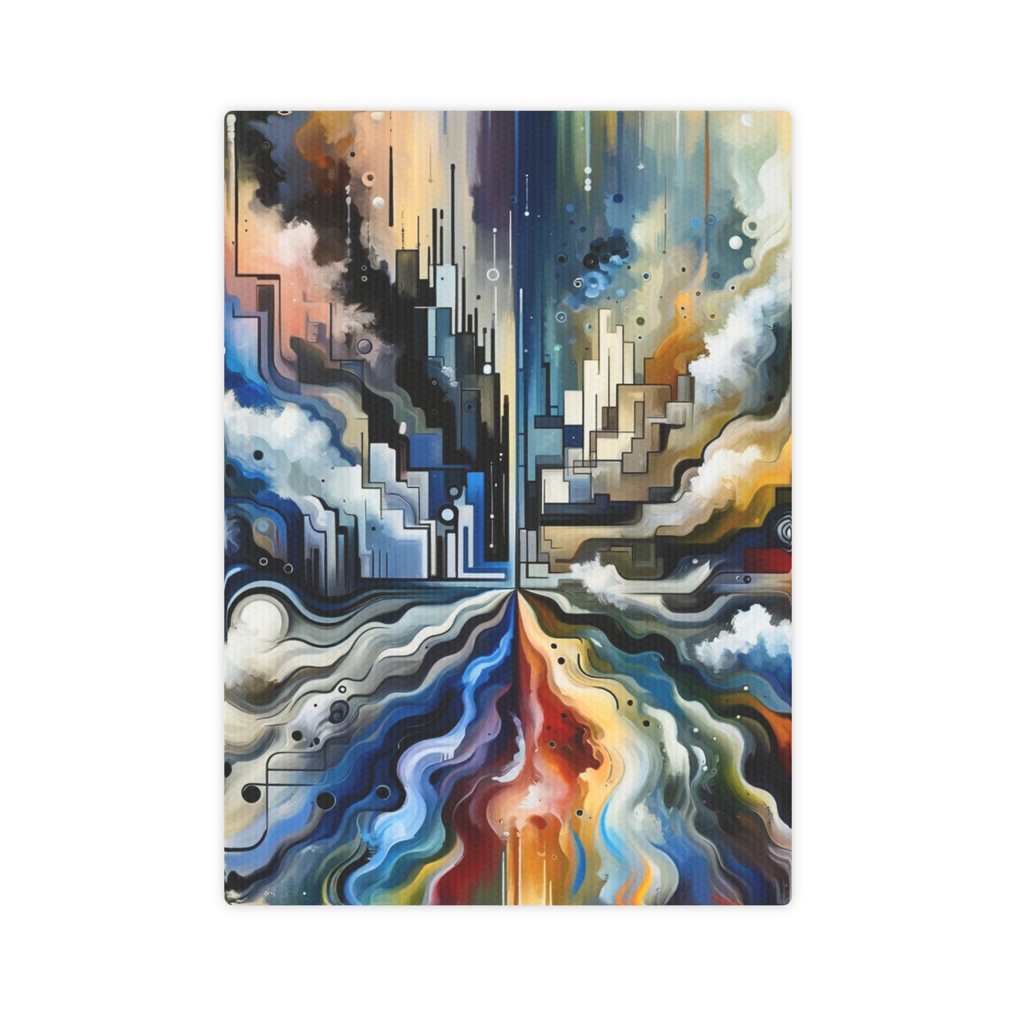 Digital Divide Navigation Canvas Photo Tile