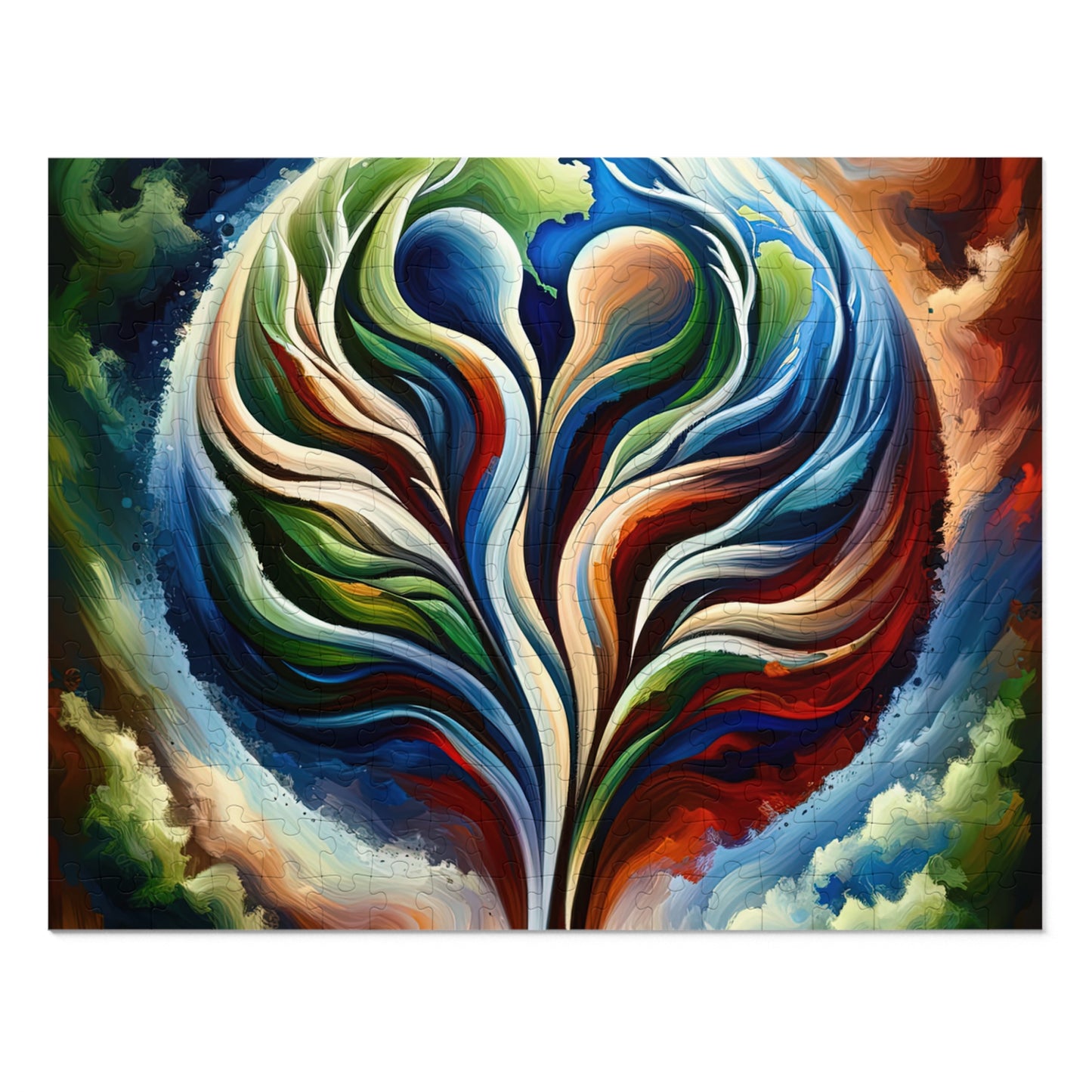 Interconnected Earth Advocates Jigsaw Puzzle (30, 110, 252, 500,1000-Piece)