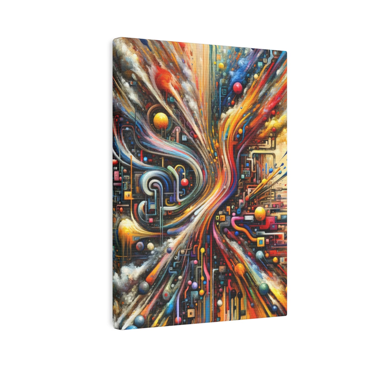Information Bottleneck Cascade Canvas Photo Tile
