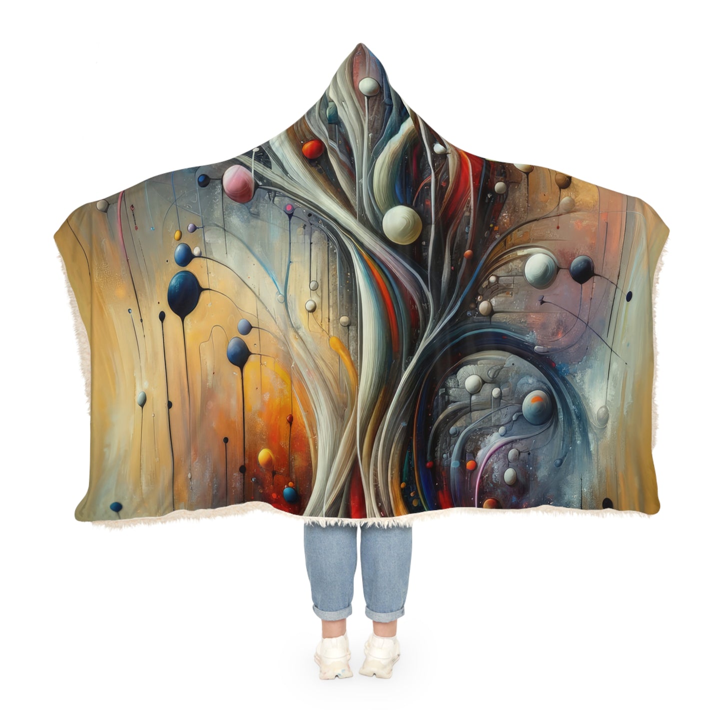 Invisible Threads Influence Snuggle Blanket