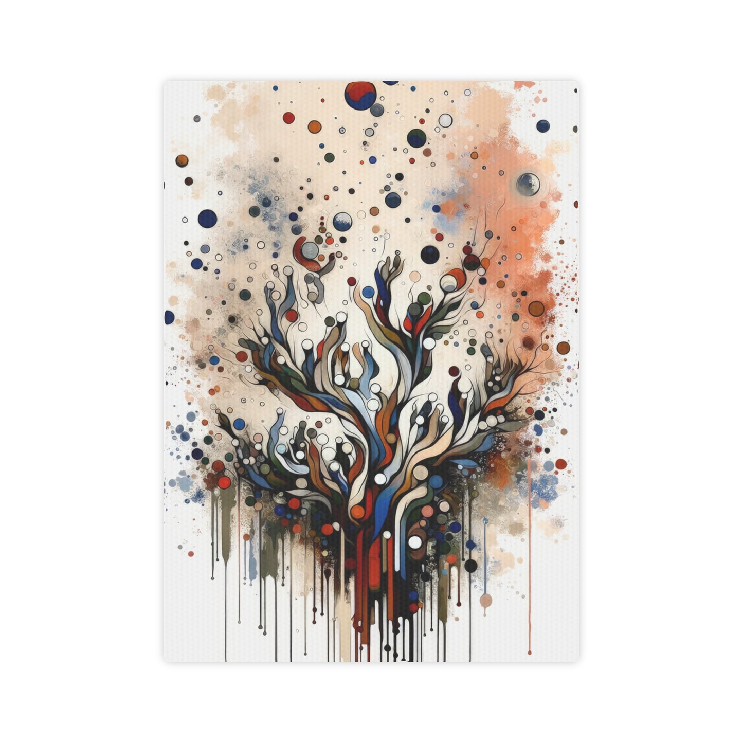 Intentional Unity Splashes Canvas Photo Tile