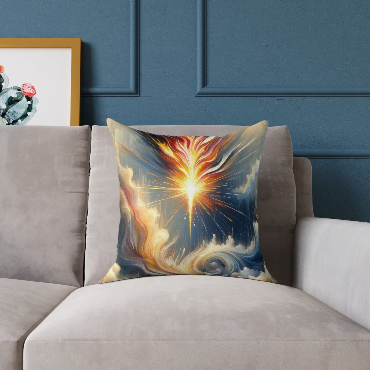 Ignite Spark Transformation Spun Polyester Pillow