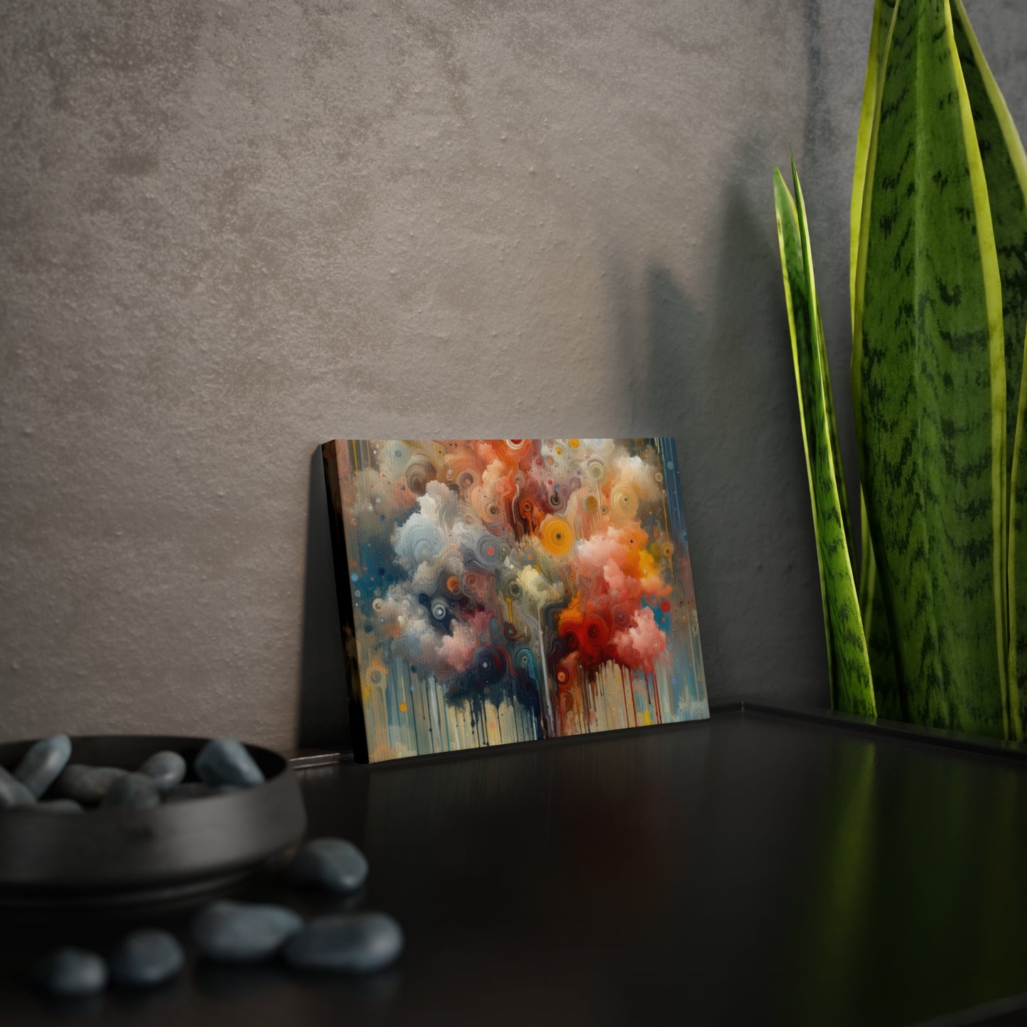 Abstract Beliefs Reflection Canvas Photo Tile