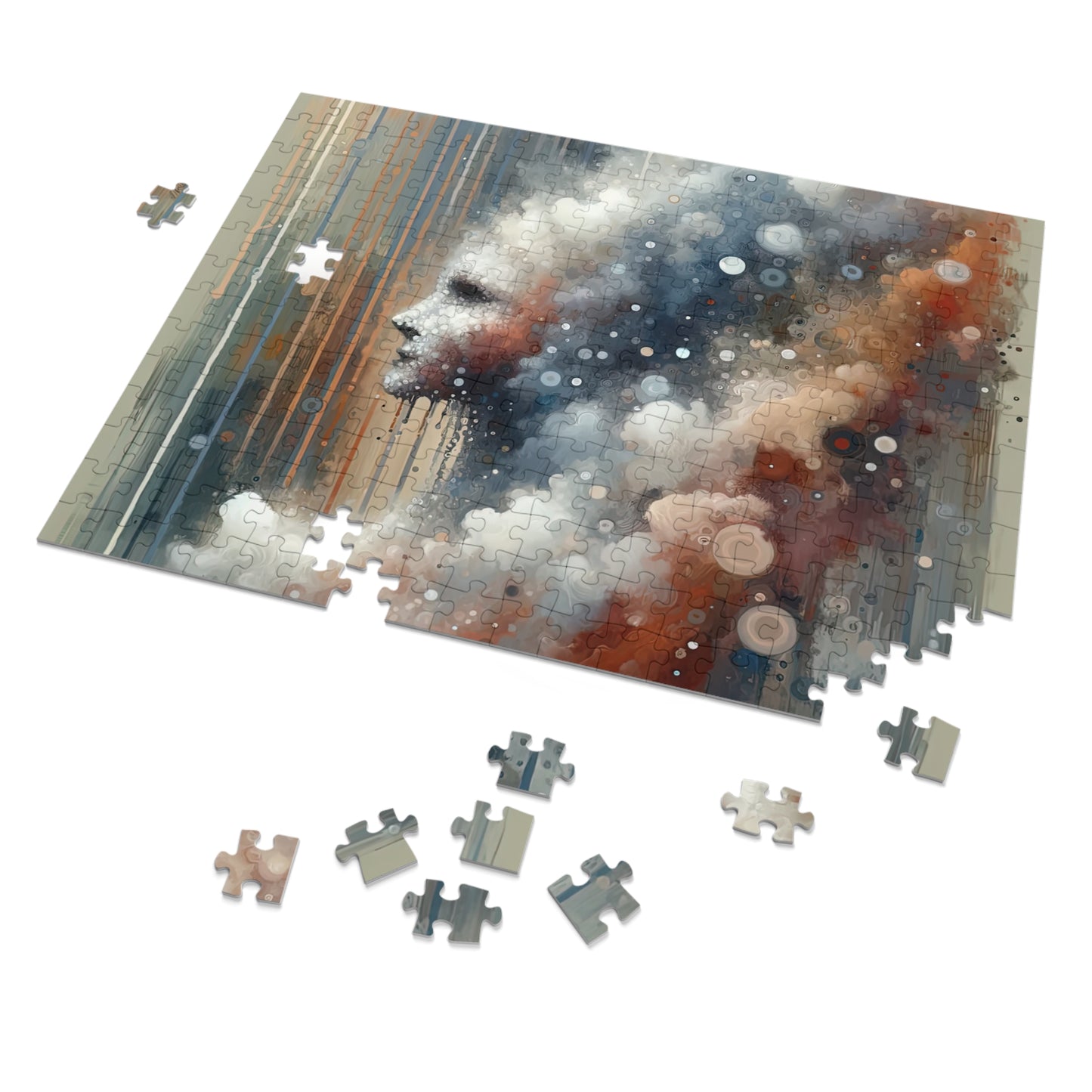 Ephemeral Hour Residue Jigsaw Puzzle (30, 110, 252, 500,1000-Piece)